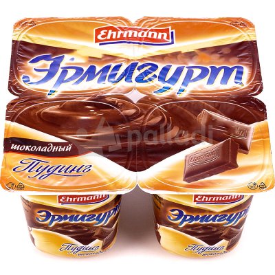 Пудинг Эрмигурт 3,2% 4/100гр шоколад