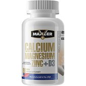 Maxler Calcium Magnesium Zinc + D3 (90 таб)