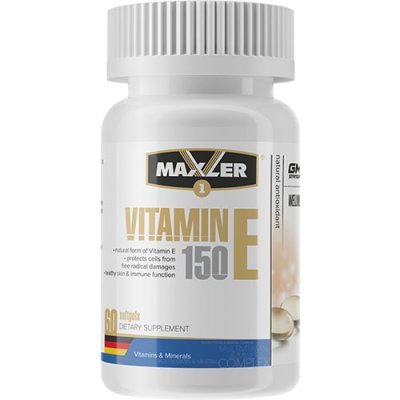 Maxler Vitamin E (60 капс)