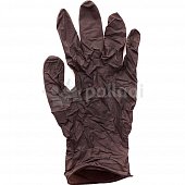 Перчатки нитриловые без талька  размер S 5 пар (черные)
