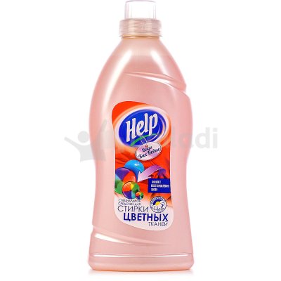 Средство для стирки HELP Для цветных тканей 2л
