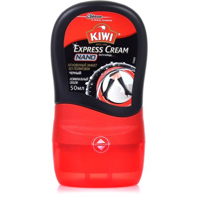 Крем для обуви KIWI EXPRESS CREAM 50мл Черный 