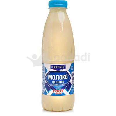 Молоко сгущенное Главпродукт с сахаром. ГОСТ 920гр ПЭТ