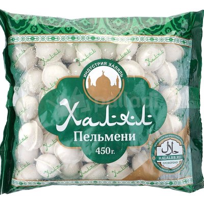 Пельмени Халяль 450г говядина, курица 