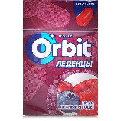 Леденцы Orbit Лесные ягоды 35г