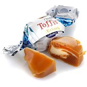 Ирис Toffis Coconut 250г с кокосовой начинкой