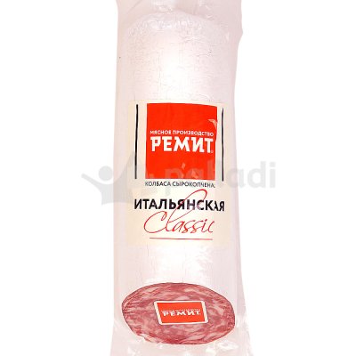 РЕМИТ Колбаса сырокопченая Итальянская 393г