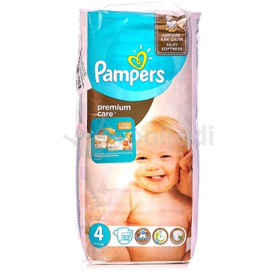 Подгузники PAMPERS Premium Care 4 Maxi 8-14 кг 52шт