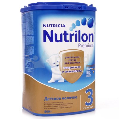 Молочная смесь NUTRILON 800гр №3 с 12 месяцев