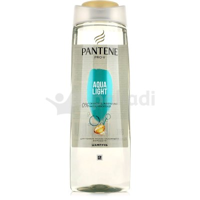 Шампунь PANTENE Aqua Light питательный для жирных  волос 400мл