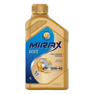 Масло моторное 10W40 A3/B4 SL/CF MIRAX MX5 1л п/синтетическое
          Артикул: 607022