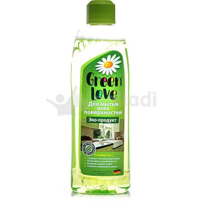 ЭКО средство для мытья всех поверхностей GREEN LOVE 1000мл