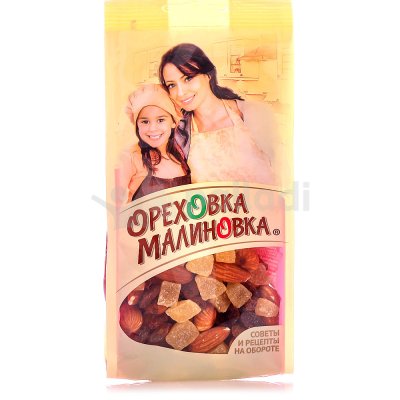 Смесь сладкая 190г Ореховка Малиновка
