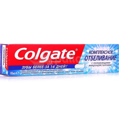 Зубная паста Colgate Комплексное Отбеливание 100мл