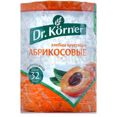 Хлебцы Корнер 100г Злаковый коктейль абрикосовый