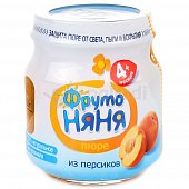 Пюре Фруто Няня 100г из персиков  