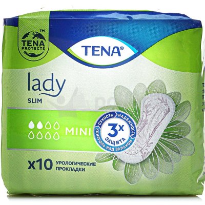 Прокладки урологические Tereza Lady Слим мини 10шт (1/18)