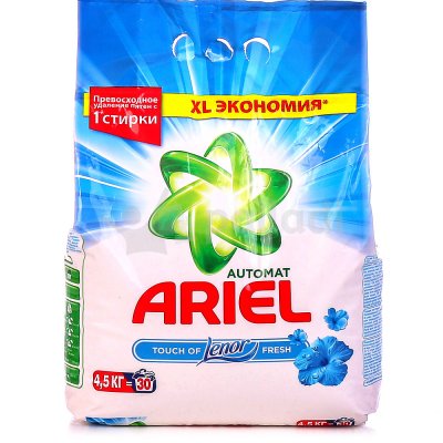 Стиральный порошок ARIEL Touch of Lenor fresh 4.5кг