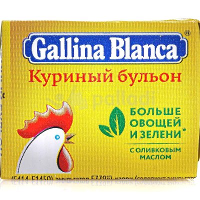 Gallina Blanca Бульонные кубики 10г Куриный бульон с оливковым маслом