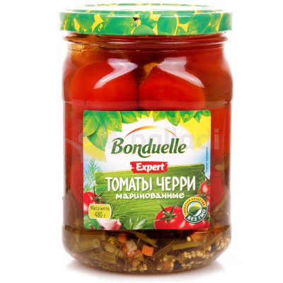 Томаты Бондюэль 500г ст/б маринованные 1/8