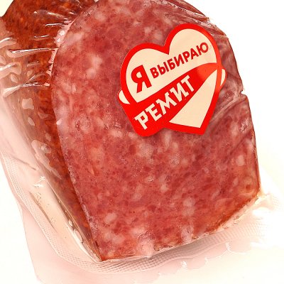 РЕМИТ Сервелат Автрийский 400г колбаса варенокопченая