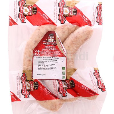 Колбаски для жарки куриные 750г Золотой теленок 