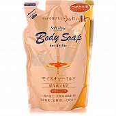 Гель для душа Mitsuei Soft Three увлажняющий с молочными протеинами 400мл