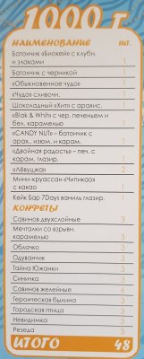 Подарок новогодний 1500г Замок Донецкий кондитер