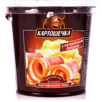Картофельное пюре Картошечка 41г с беконом 