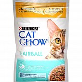 Корм для кошек CAT CHOW 85г с курицей и зеленой фасолью
