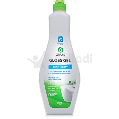 Средство для сантехники GRASS GLOSS-GEL  Анти-налет 500мл