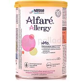 Молочная смесь Нестле Алфаре Аллегри 400г для детей с рождения с аллергией к белкам коровьего молока