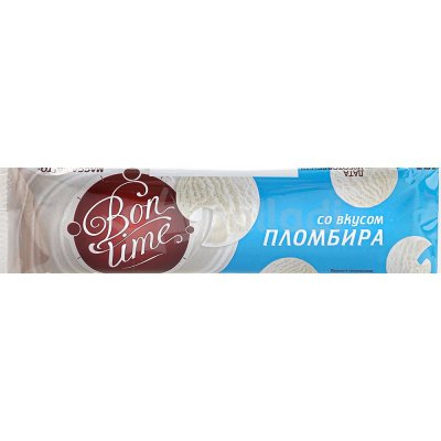 Батончик Bon Time со вкусом пломбира 20г