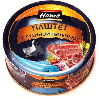 Паштет Hame 250гр из гусиной печени 1/8