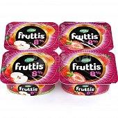 Йогурт Фруттис 8% яблоко/груша/клубника 115г (упаковка 4шт)