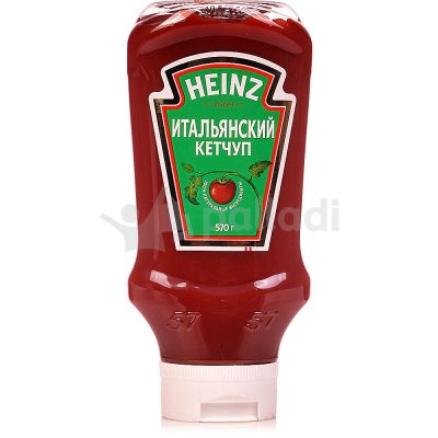 Кетчуп Heinz 570г итальянский (перевертыш) п/бут