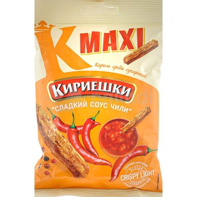 Кириешки Maxi 50г сладкий соус чили