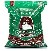 Наполнитель для кошачьих туалетов древесный Сибирская кошка Лесной 20л (пакет)