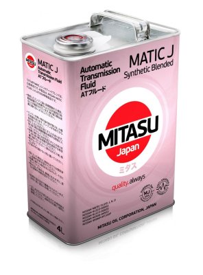 Жидкость для АКПП MITASU ATF MATIC J 4л п/синтетика
          Артикул: MJ-333/4
