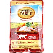 Nature's Table Курица в соусе 85г