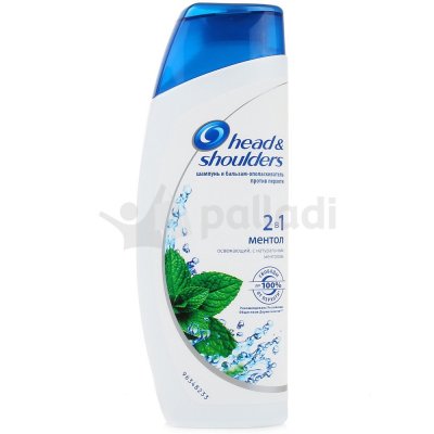 Шампунь HEAD&SHOULDERS 2в1 Ментол 200мл