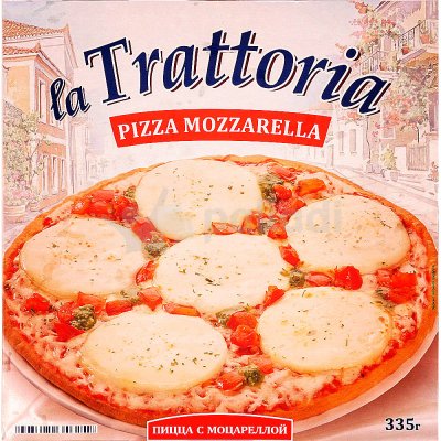 Пицца la Trattoria замороженная с моцареллой 335г