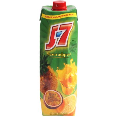 Сок J7 0,97л мультифрукт с мякотью 