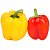 Перец ассорти 0,55кг красный+желтый