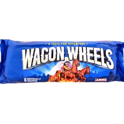 Печенье Wagon Wheels 228г с джемом