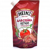 Кетчуп Heinz 350г черный перец дой/пак ( для стейка )