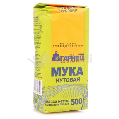 Мука Гарнец 500г нутовая 