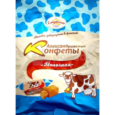 Конфеты Александровские 250г Молочная
