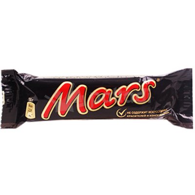 Марс 50г с нугой и карамелью
