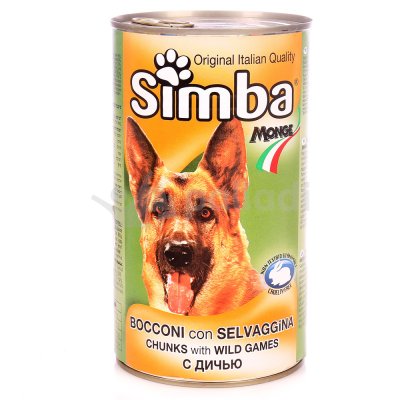 Simba Dog Monge Консервы для собак Дич 1230г